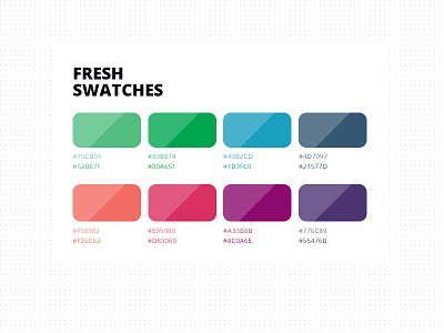 Swatches colour scheme palette swatches