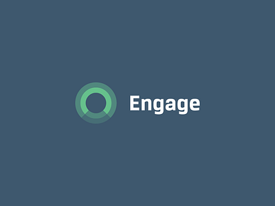 Engage logo branding center central crowd crowdsourcing focus identity logo mark person platform search