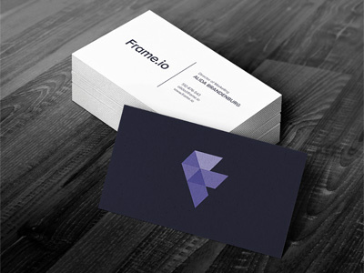 Frame.io Business Cards