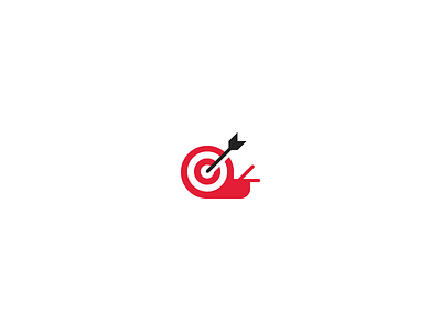 Easy Target arrow bullseye icon logo mark slug snail target
