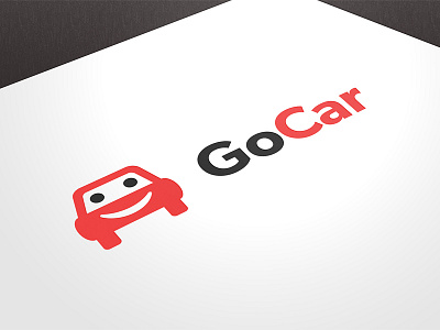 Go Car logo car eyes family happy icon logo mark smile vehicle