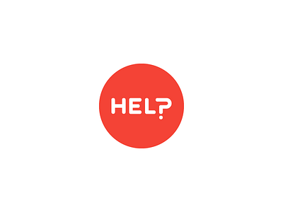 Need any help?! custom help jff logo question question mark round rounded