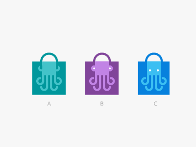 Octopus / Shopping bag