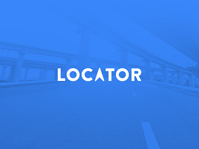 Locator arrow location logo mark minimal navigation