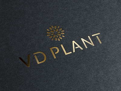 VD Plant flower leafs logo mark nature plant