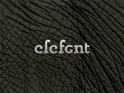 elefant elefant fun trunk word mark