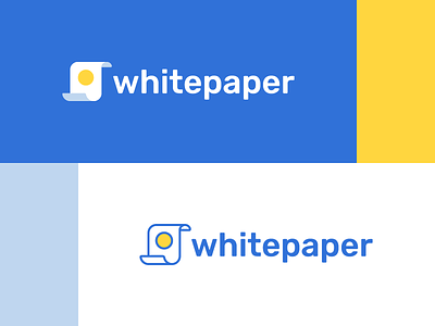 Whitepaper coin crypto currency logo page paper whitepaper