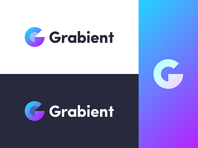 Grabient - another idea branding grabient gradient letter logo mark minimal simple
