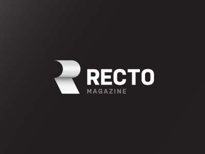 Recto fold for sale logo magazine mark paper recto sale unused concept