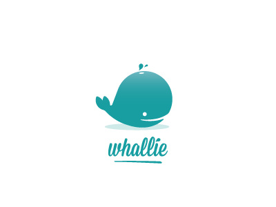 Whallie brand for sale fun idea logo mark mascotte sale symbol unused concept whale whallie
