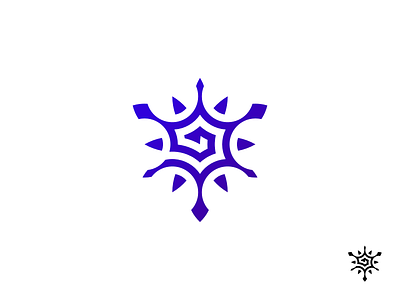 Rune 2d blue branding dark design flat life light logo minimalistic mystery mystic rune sale simple unused vector