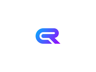 CREATE Studio Logo blue c cr flat gradient icon lettermark logo minimalistic r studio wordmark