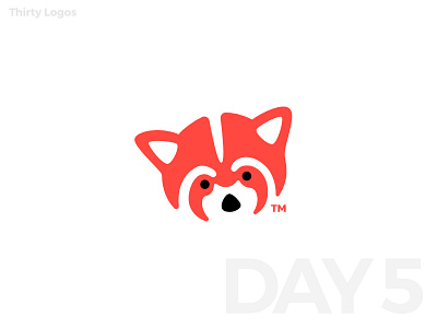 Thirty Logos #5 : Wildlife animal challenge cute flat logo minimalistic panda simple thirty logos wildlife