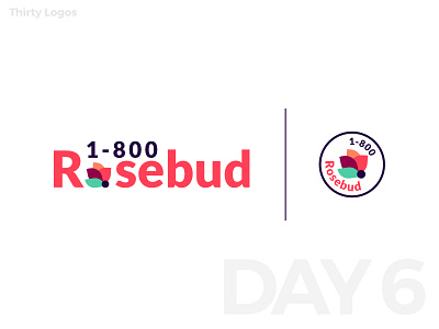 Thirty Logos #6 : 1-800-Rosebud