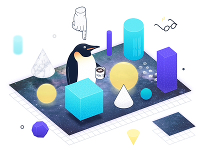 Usability Evaluation digital illustration illustration penguin usability