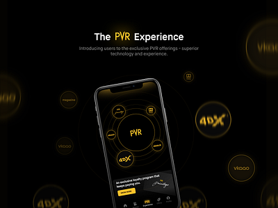 PVR Mobile App redesign case study cinema ios loyalty program mobile ui movie pvr sketchapp technology ui ux