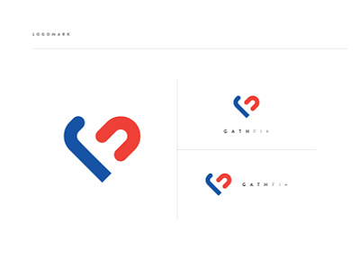 GathFit Community Logomark brand identity branding design logo logo design