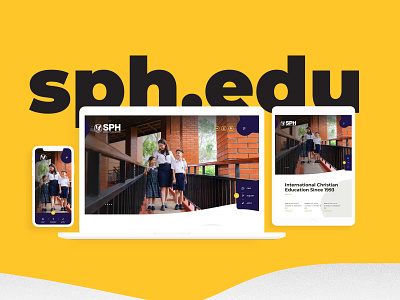 sph.edu website redesign design redesign ui ux web design