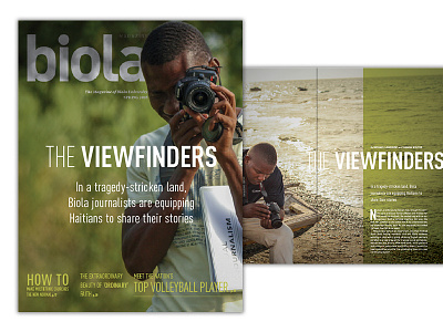 Biola Magazine - Spring 2015 layout magazine print