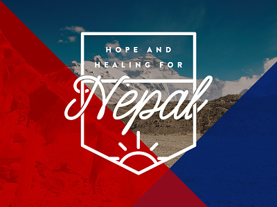 Hope & Healing for Nepal charity design nepal relief fund