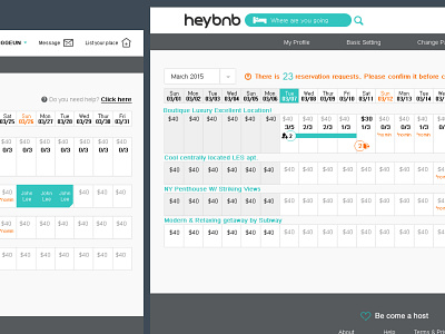 CMS Admin UI for Hospitality Platform design product ui ux web website