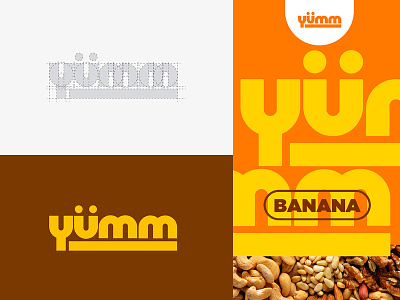 YUMM branding dailylogochallange desiginspiration graphicdesign logo