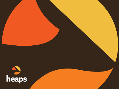HEAPS branding desiginspiration graphicdesign logo
