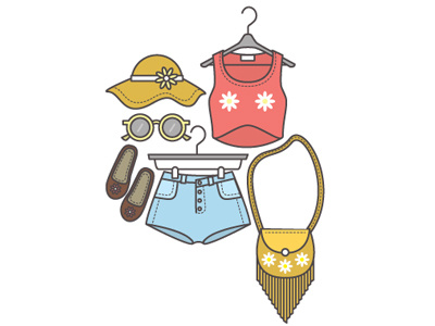 missing summer boho fashion fringe hippie moccasins outfit purse retro shorts summer sunglasses top