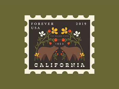 california stamp