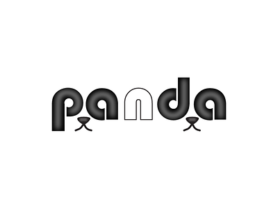 panda logo adobe dailylogochallenge design illustration logo panda pandalogo