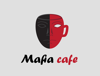 Cafe Logo (Mafia Logo) branding dailylogochallenge design graphic design illustration logo