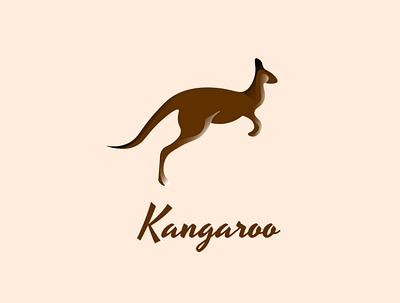 Kangaroo Logo adobe branding design graphic design illustration logo