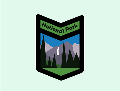 National park Logo adobe branding design graphic design illustration logo