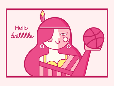 Hello Dribbble！