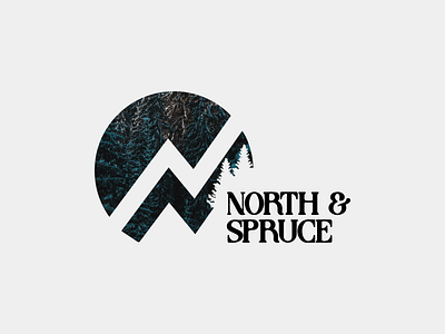 North & Spruce logo branding graphic design icon logo north logo spruce logo