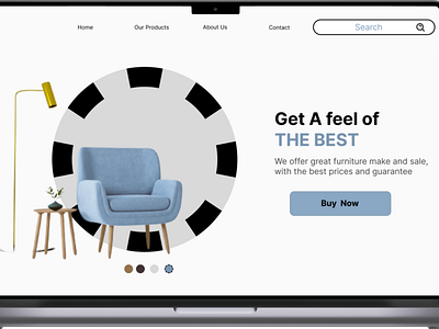 Furniture Landing page