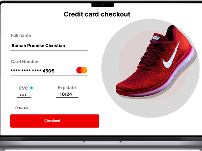 Credit card checkout creditcard chekout graphic design product design ui uiux