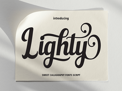 Lighty calligraphy cutefonts fontsscript graphic design invitations weddingfonts