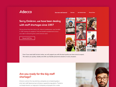 Adecco | Omicron Campaign