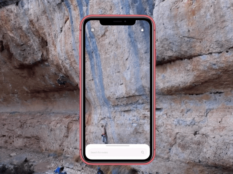 AR Climbing Topo App Prototype