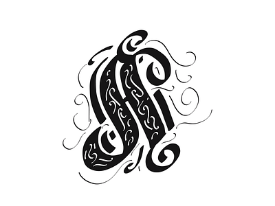 Ja calligraphy calligraphy calligraphy logo