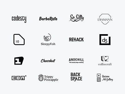 Logos and wordmarks 2019 - 2020 part 2 brand designer branding identity identity design logo logo design logo design concept logos logotype wordmark