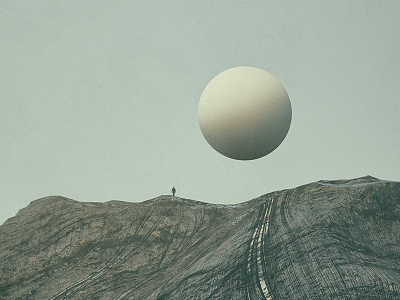 For the paths uncrossed 3d 3d render c4d cinema4d mountain saturday sphere