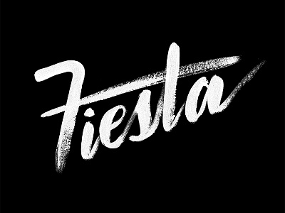 Fiesta Friday brush lettering fiesta friday hand lettering lettering paint