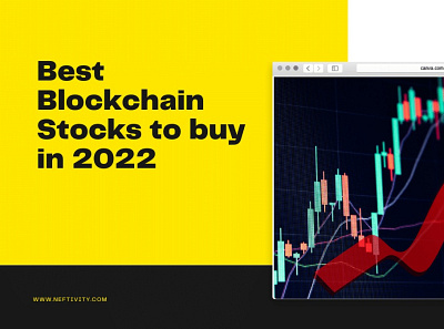 8 Best Blockchain Stocks To Buy In 2022 blo blockchain branding crypto design illustration logo metaverse neftivity nfts ui
