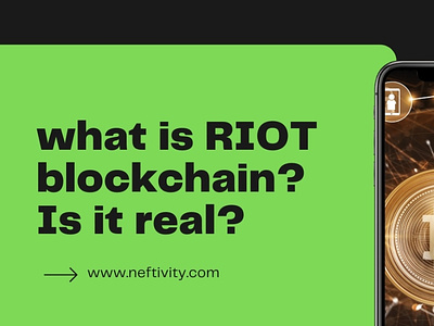 What is Riot Blockchain? Is It Real? blo blockchain branding crypto design illustration logo metaverse neftivity nfts riot blockchain