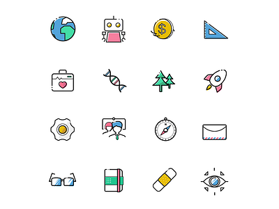 Color icons