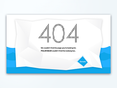 404 for polar bear 404 page daily ui