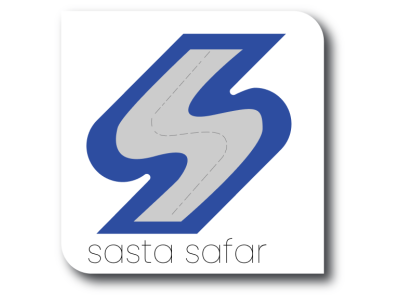 SASTA SAFAR [logo] branding design illsutrator illustration logo minimalist