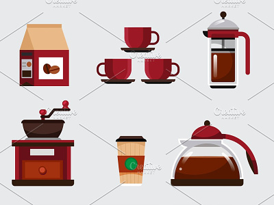 Coffee Set elements